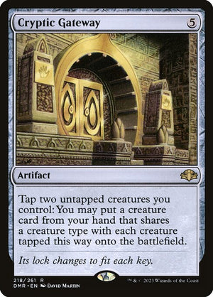 Cryptic Gateway (218) [Dominaria Remastered]