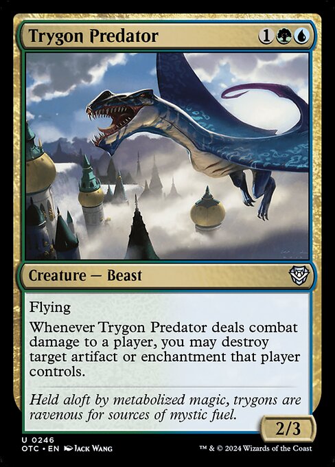 Trygon Predator (246) [Outlaws of Thunder Junction Commander]