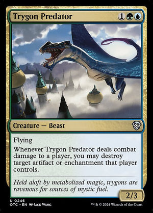 Trygon Predator (246) [Outlaws of Thunder Junction Commander]