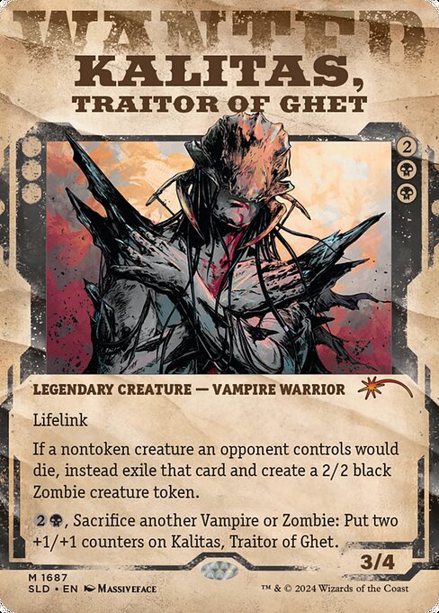 Kalitas, Traitor of Ghet (1687) [Secret Lair Drop]
