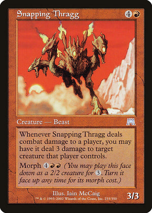 Snapping Thragg (233) [Onslaught]