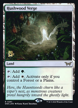 Hushwood Verge (261s) [Duskmourn: House of Horror Promos]