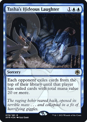 Tasha's Hideous Laughter (78a) [Adventures in the Forgotten Realms Promos]