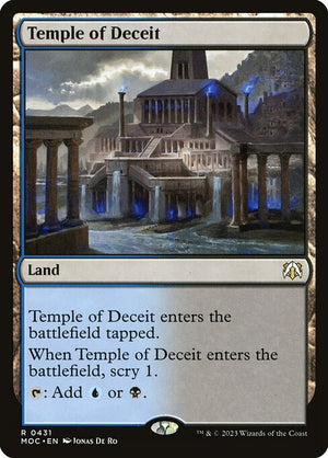 Temple of Deceit (431) [March of the Machine Commander]