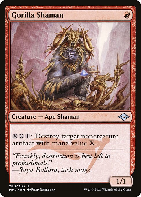 Gorilla Shaman (280) [Modern Horizons 2]