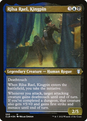 Rilsa Rael, Kingpin (550) [Commander Legends: Battle for Baldur's Gate]