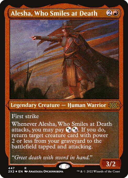 Alesha, Who Smiles at Death (447) [Double Masters 2022]