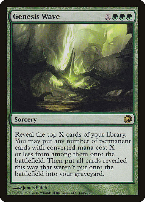 Genesis Wave (122) [Scars of Mirrodin]