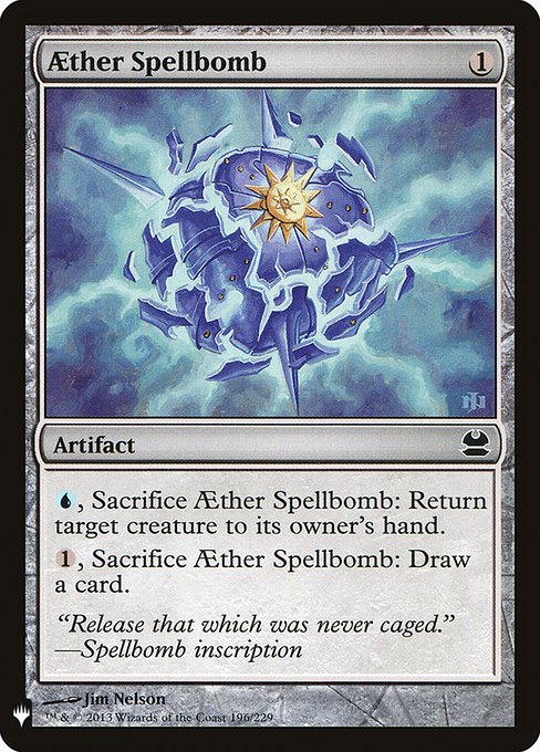 Aether Spellbomb (MMA-196) [The List]