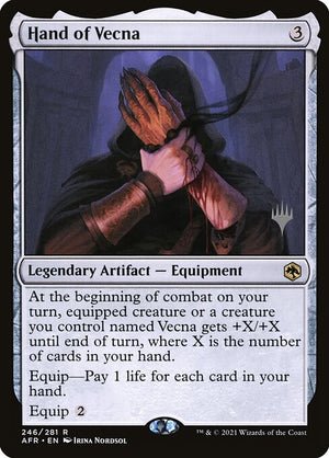 Hand of Vecna (246p) [Adventures in the Forgotten Realms Promos]