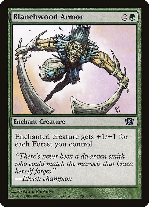 Blanchwood Armor (234★) [Eighth Edition]