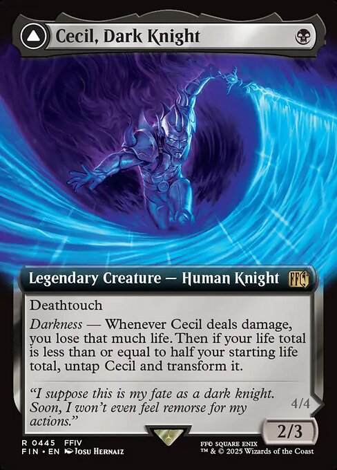Cecil, Dark Knight // Cecil, Redeemed Paladin (445) [Final Fantasy]