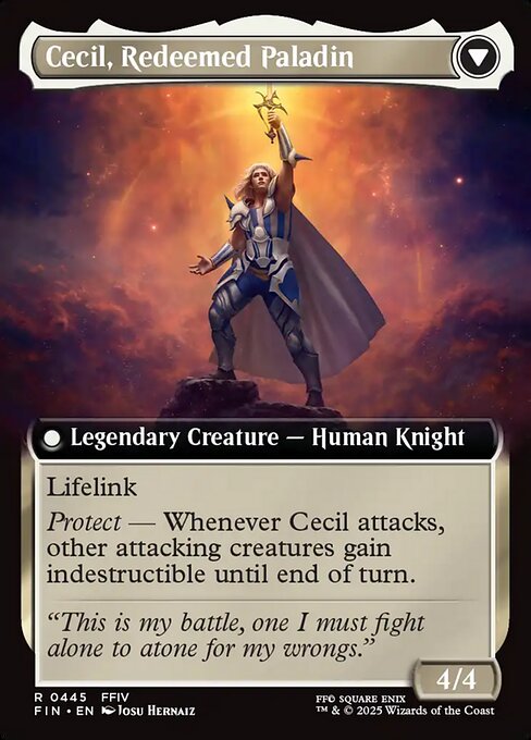 Cecil, Dark Knight // Cecil, Redeemed Paladin (445) [Final Fantasy]