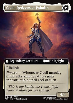 Cecil, Dark Knight // Cecil, Redeemed Paladin (445) [Final Fantasy] Reverse