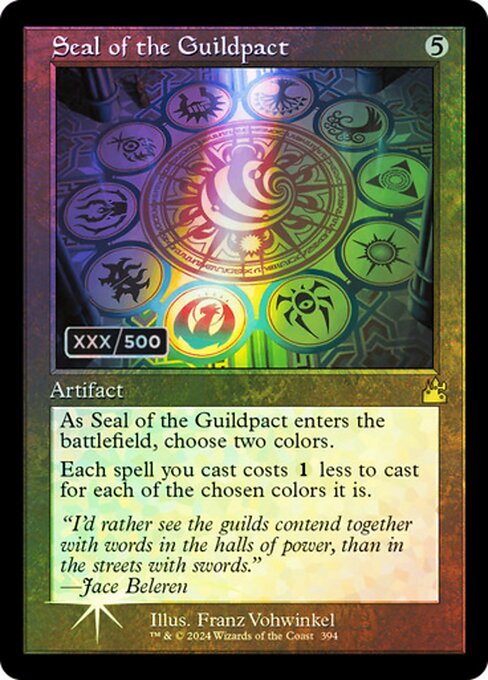 Seal of the Guildpact (394z) [Ravnica Remastered]