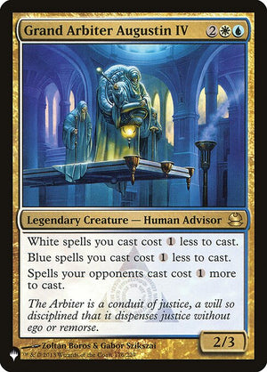 Grand Arbiter Augustin IV (MMA-176) [The List]