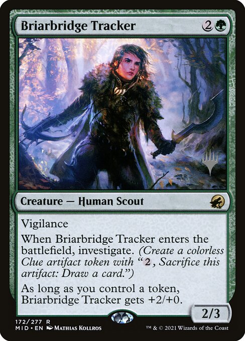 Briarbridge Tracker (172p) [Innistrad: Midnight Hunt Promos]