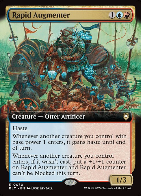 Rapid Augmenter (70) [Bloomburrow Commander]
