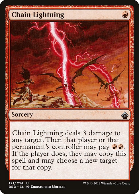 Chain Lightning (171) [Battlebond]