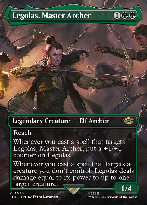 Legolas, Master Archer (435) [The Lord of the Rings: Tales of Middle-earth] [Borderless]