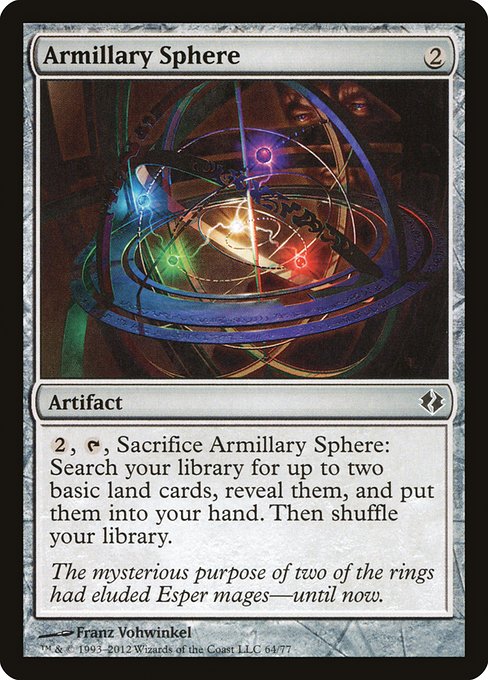 Armillary Sphere (64) [Duel Decks: Venser vs. Koth]