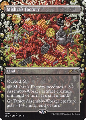 Mishra's Factory (1994) [Secret Lair 30th Anniversary Countdown Kit] [Borderless]