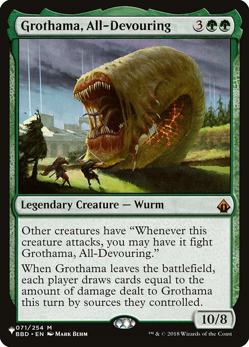 Grothama, All-Devouring (BBD-71) [The List]