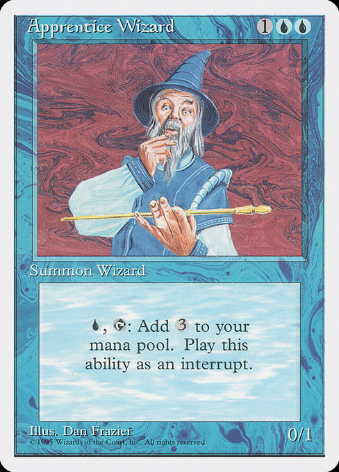 Apprentice Wizard (61) [Fourth Edition]