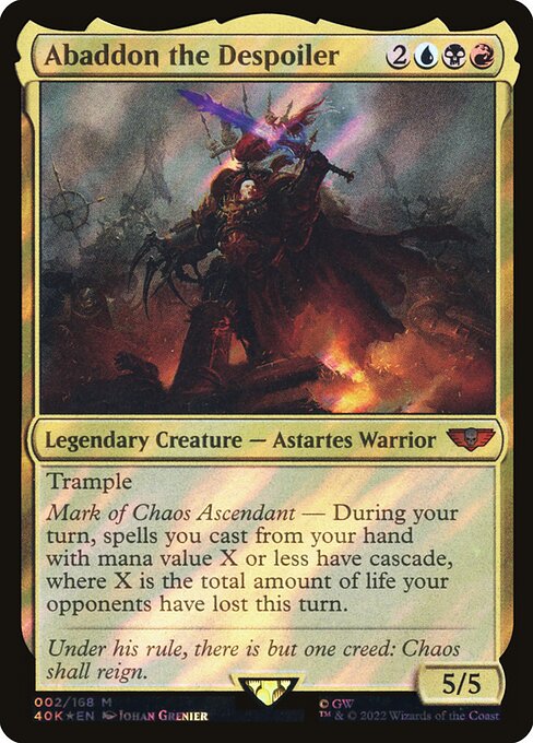 Abaddon the Despoiler (2) [Warhammer 40,000 Commander]