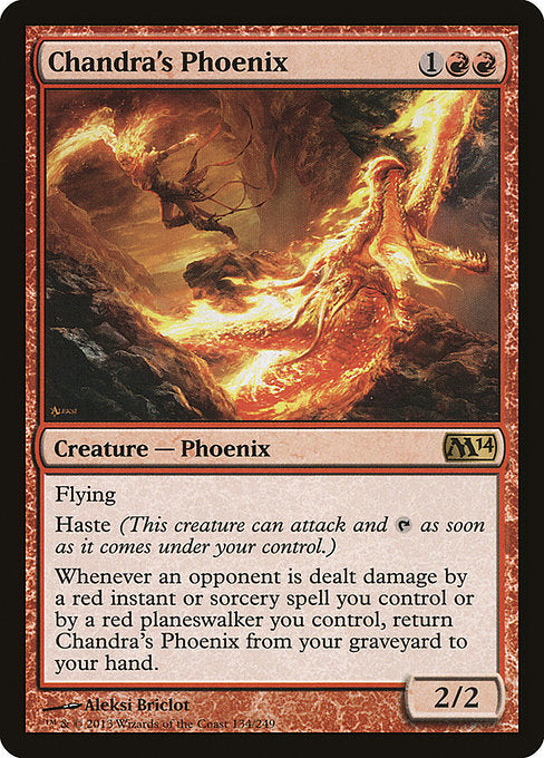 Chandra's Phoenix (134) [Magic 2014]