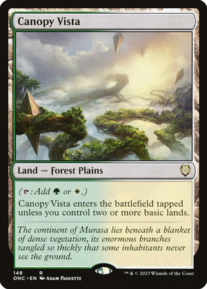 Canopy Vista (148) [Phyrexia: All Will Be One Commander]