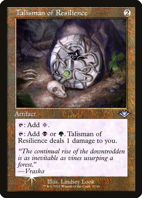Talisman of Resilience (37) [Modern Horizons 1 Timeshifts]