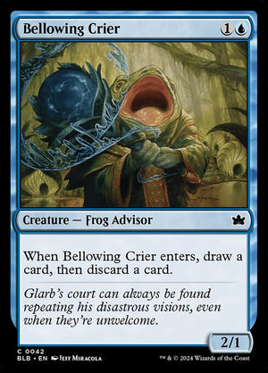 Bellowing Crier (42) [Bloomburrow]