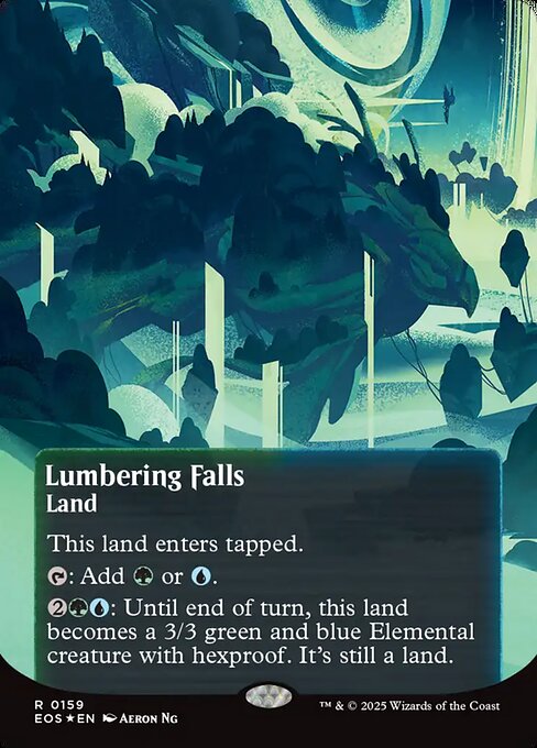Lumbering Falls (159) [Edge of Eternities: Stellar Sights]