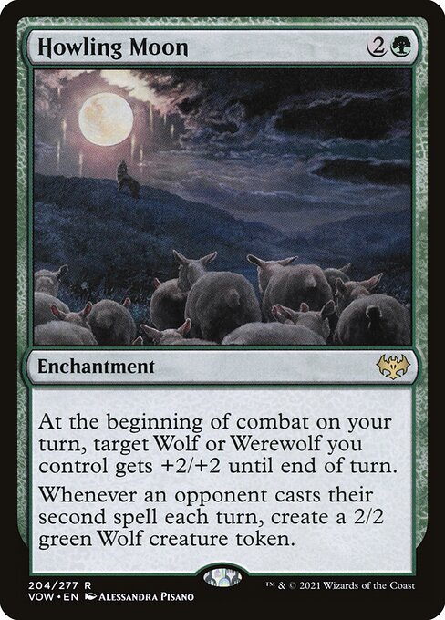 Howling Moon (204) [Innistrad: Crimson Vow]