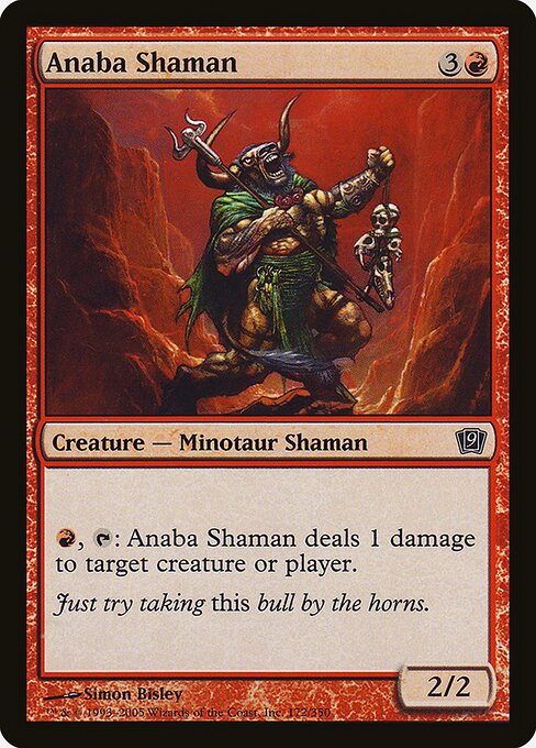 Anaba Shaman (172★) [Ninth Edition]
