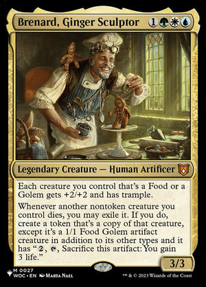 Brenard, Ginger Sculptor (WOC-27) [The List]