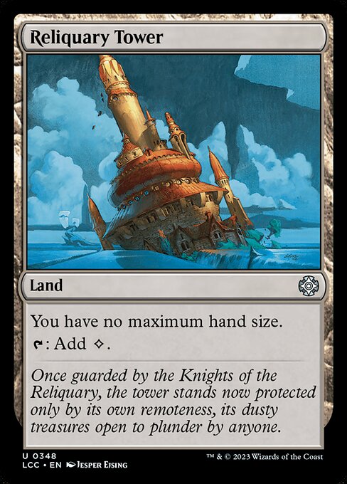 Reliquary Tower (348) [The Lost Caverns of Ixalan Commander]