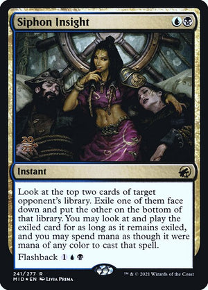 Siphon Insight (241s) [Innistrad: Midnight Hunt Promos]