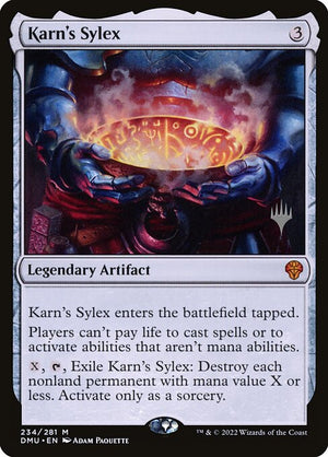 Karn's Sylex (234p) [Dominaria United Promos]