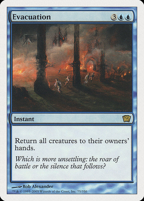 Evacuation (75) [Ninth Edition]
