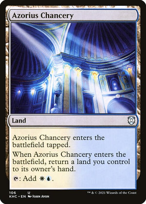Azorius Chancery (106) [Kaldheim Commander]