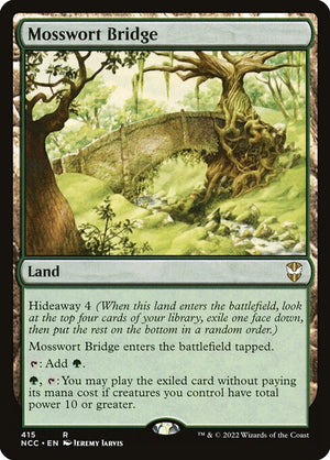 Mosswort Bridge (415) [New Capenna Commander]