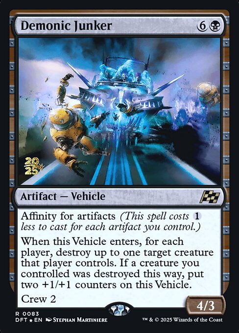Demonic Junker (83s) [Aetherdrift Promos]