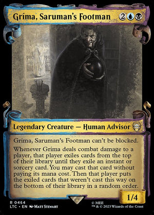 Gríma, Saruman's Footman (464) [Tales of Middle-earth Commander] [Showcase]