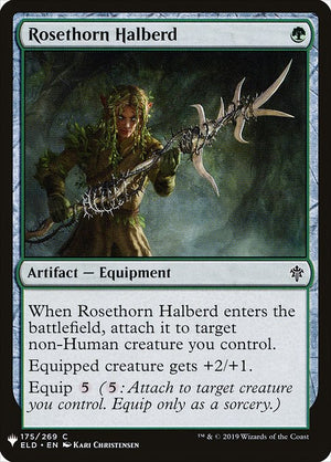 Rosethorn Halberd (ELD-175) [The List]