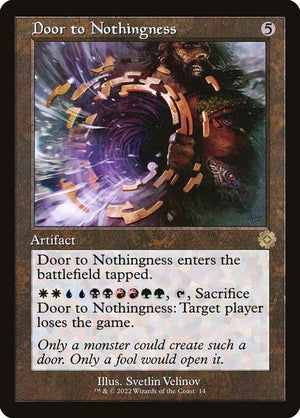 Door to Nothingness (14) [The Brothers' War Retro Artifacts]