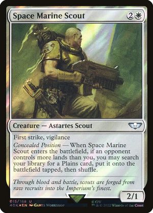 Space Marine Scout (15★) [Warhammer 40,000 Commander]