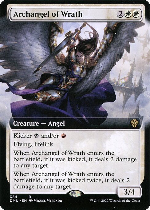 Archangel of Wrath (384) [Dominaria United] [Extended Art]