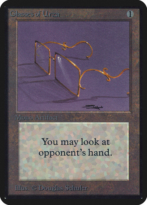 Glasses of Urza (245) [Limited Edition Alpha]